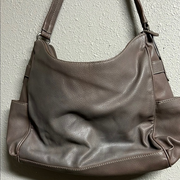 Laura Scott Beige Leather Purse - Picture 6 of 10